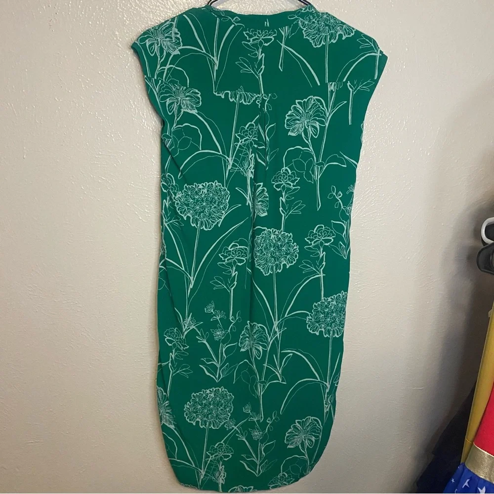 Spring/Summer Green Maeve Floral print shift dress - Picture 4 of 5